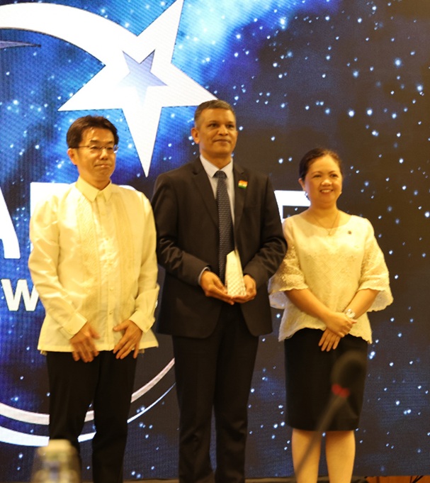 Mr. Prathamsinh Ranjitsinh Ambla Receives the 2025 APRSAF Space Achievement Award